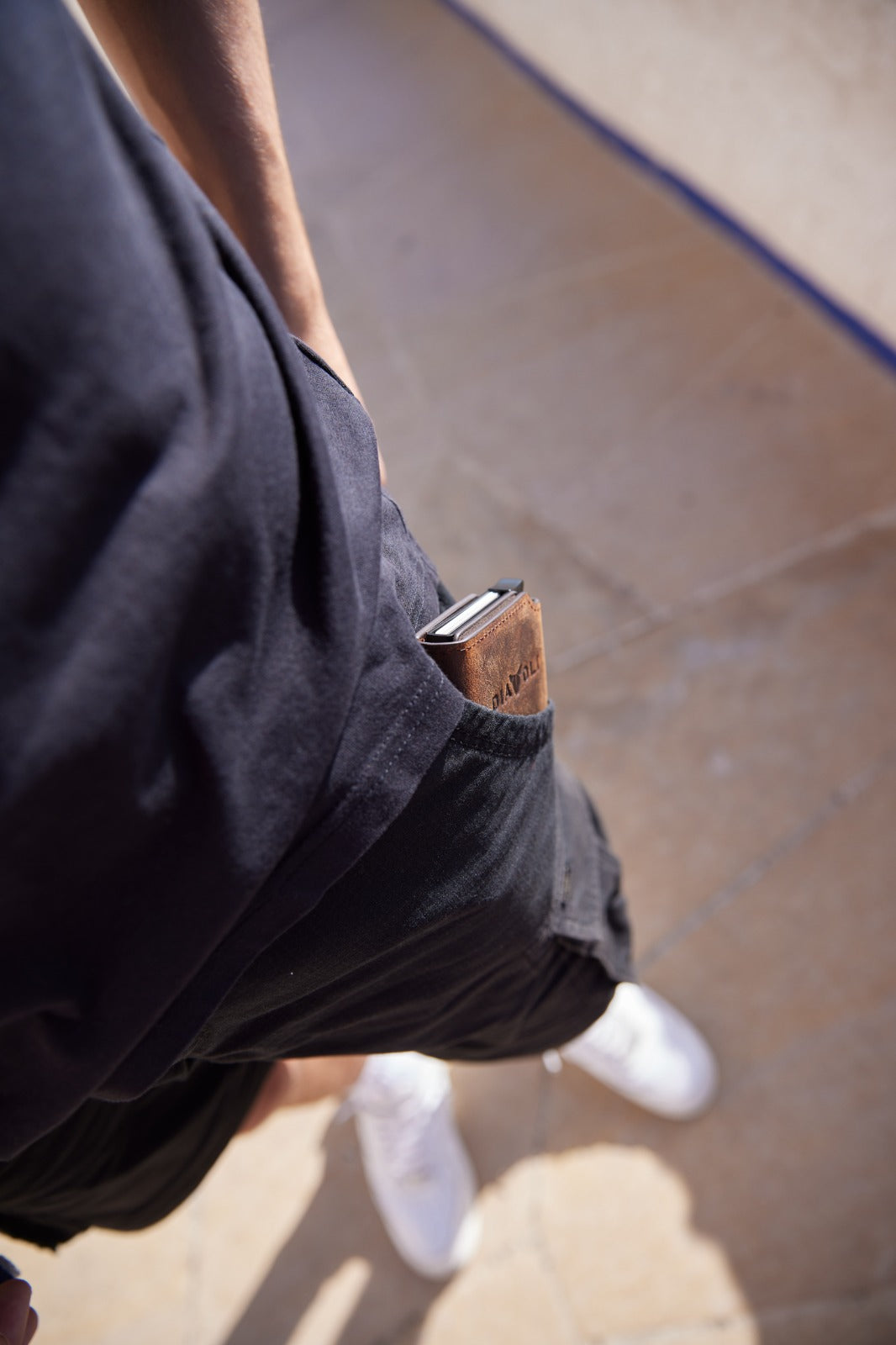 Wallet Lennox - Leder Slim Wallet mit Münzfach