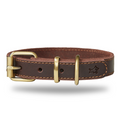Hunde Lederhalsband Luna S