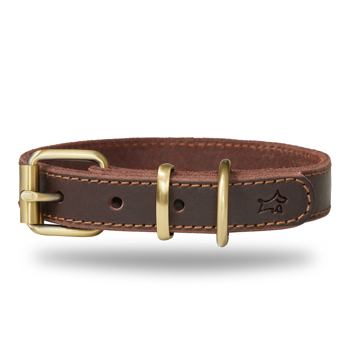 Hunde Lederhalsband Luna S
