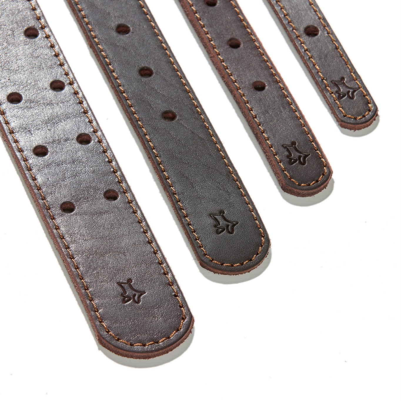 Hunde Lederhalsband Luna S