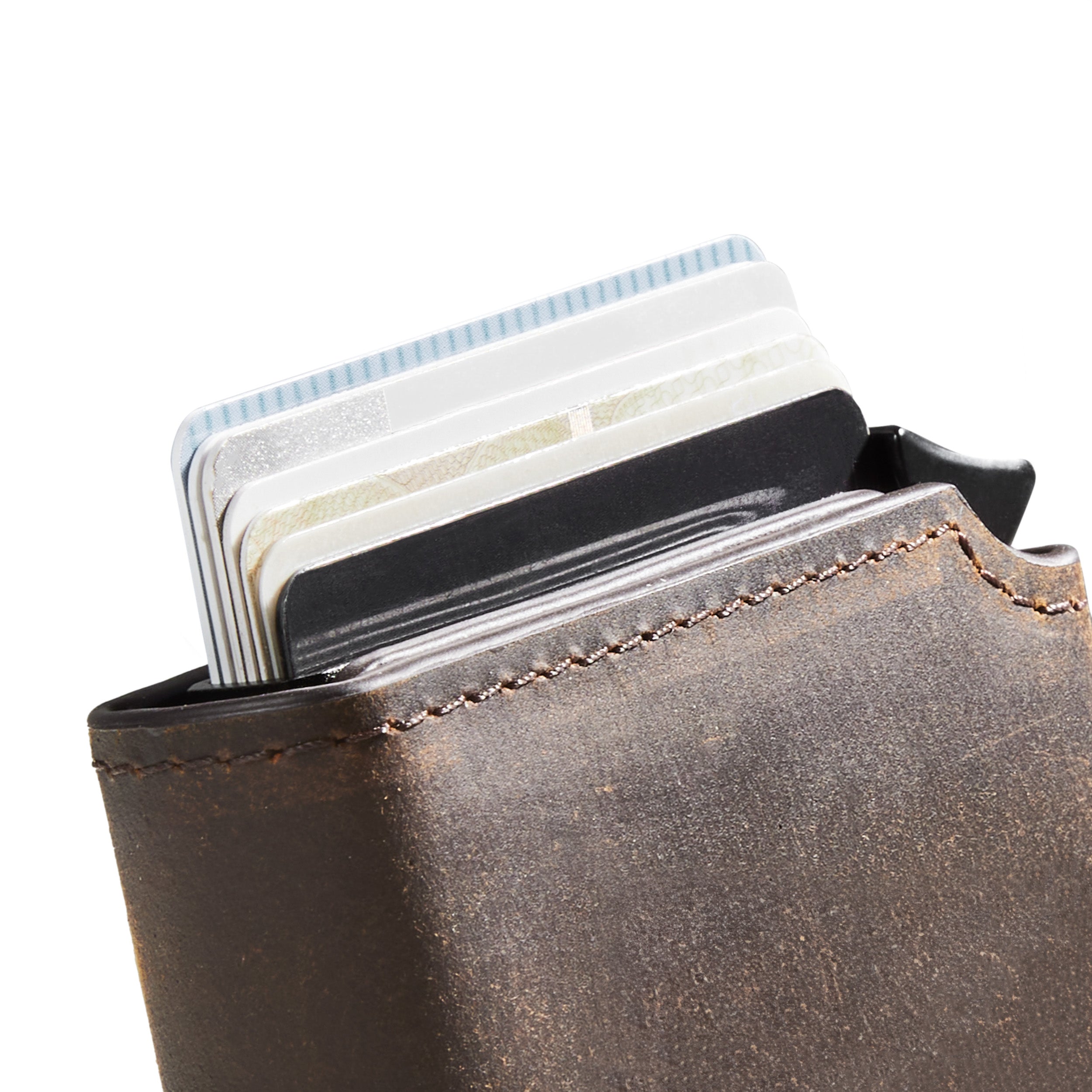 Wallet Lennox - Leder Slim Wallet mit Münzfach