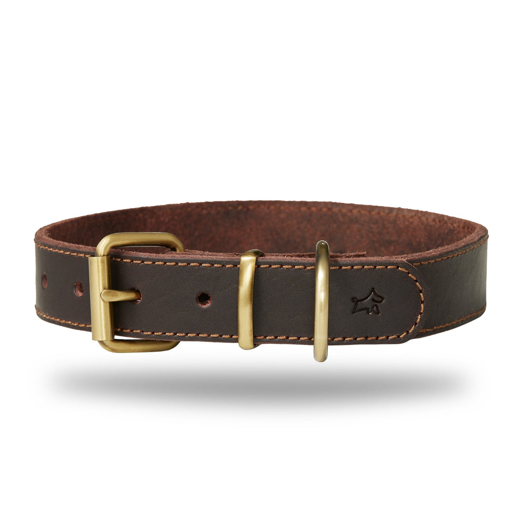 Hunde Lederhalsband Luna M