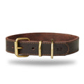 Hunde Lederhalsband Luna M