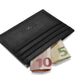 Slim Wallet Napoli - Leder - Kartenetui schwarz
