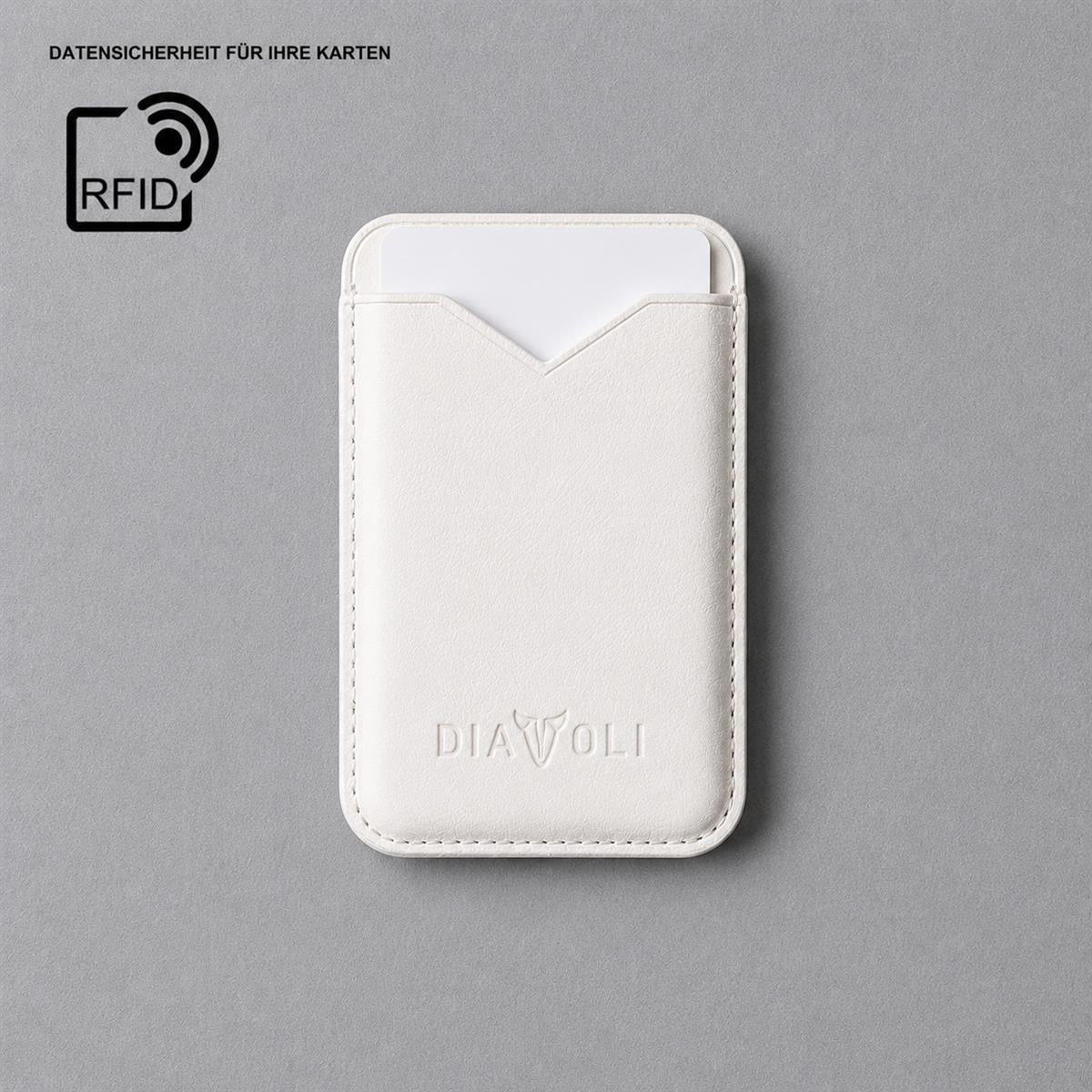 Lederwallet für iPhone - V-Wallet - kompatibel mit MagSafe