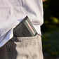 Slim Wallet Napoli - Leder - Kartenetui schwarz