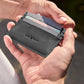 Slim Wallet Napoli - Leder - Kartenetui schwarz
