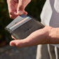 Slim Wallet Napoli - Leder - Kartenetui braun