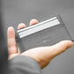 Slim Wallet Napoli - Leder - Kartenetui schwarz
