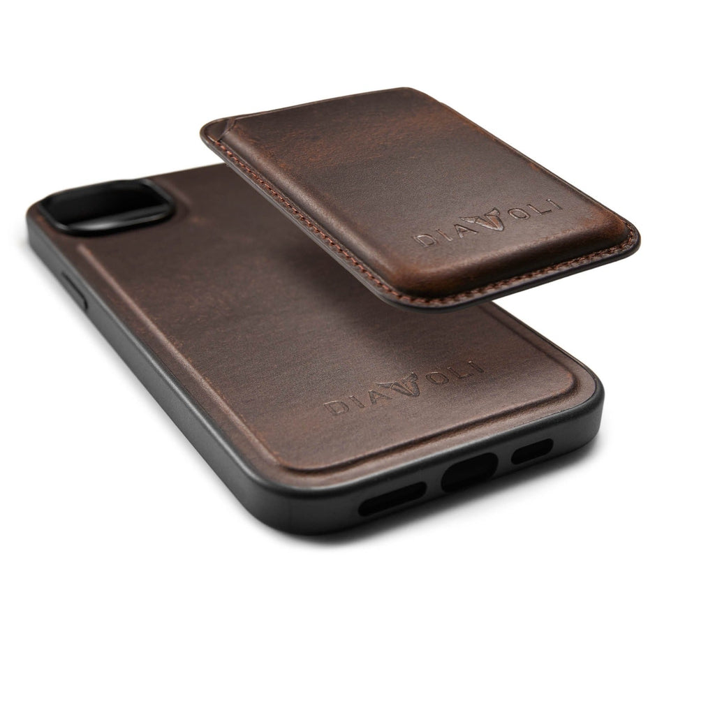 Lederwallet für iPhone - Wallet - kompatibel mit MagSafe