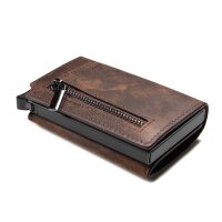 Wallet Lennox - Leder - Slim Wallet mit Münzfach